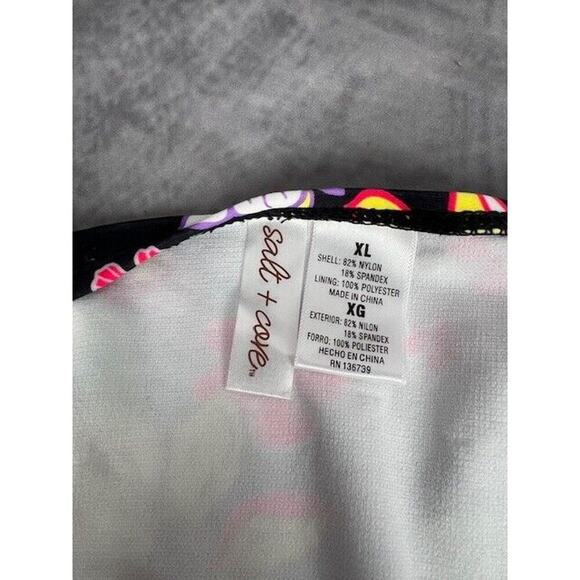 Salt + Cove Junior Side Tie Floral Print Swim Bottom Separates Juniors BHFO 7057 - Picture 5 of 6